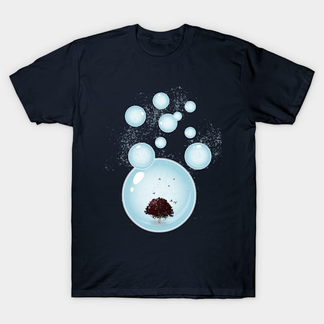 Evoke Snow T-Shirt by designIllogical